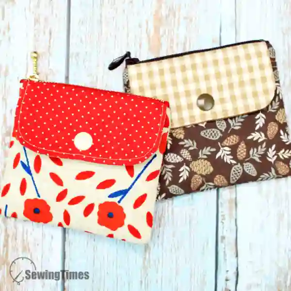 Card & Coin Purse PDF Sewing Pattern ST1635 - Download pdf sewing patterns