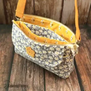 Crossbody Bag with Pockets PDF Sewing Pattern ST1842