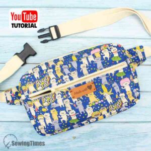 Everyday Belt Bag PDF Sewing Pattern ST3142