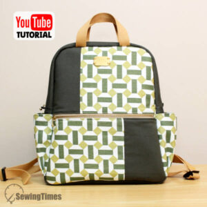 Backpack for 15'' Laptop PDF Sewing Pattern ST7746