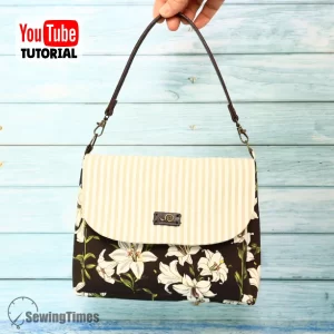 Three Pockets Handbag PDF Sewing Pattern ST9429