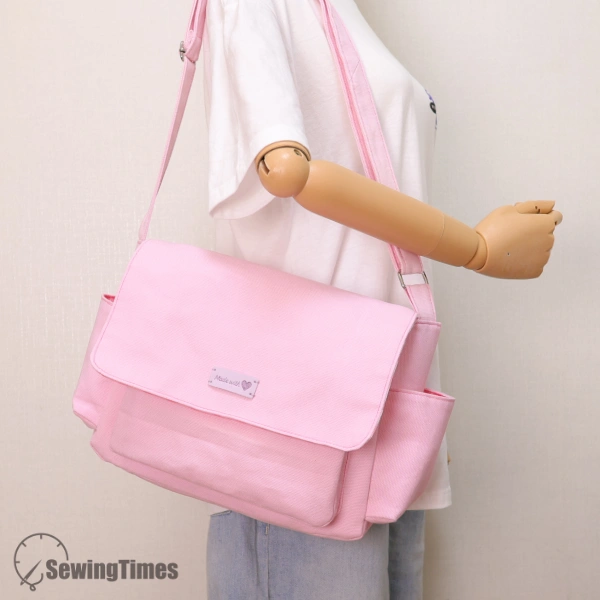 Canvas Messenger Bag PDF Sewing Pattern ST10042