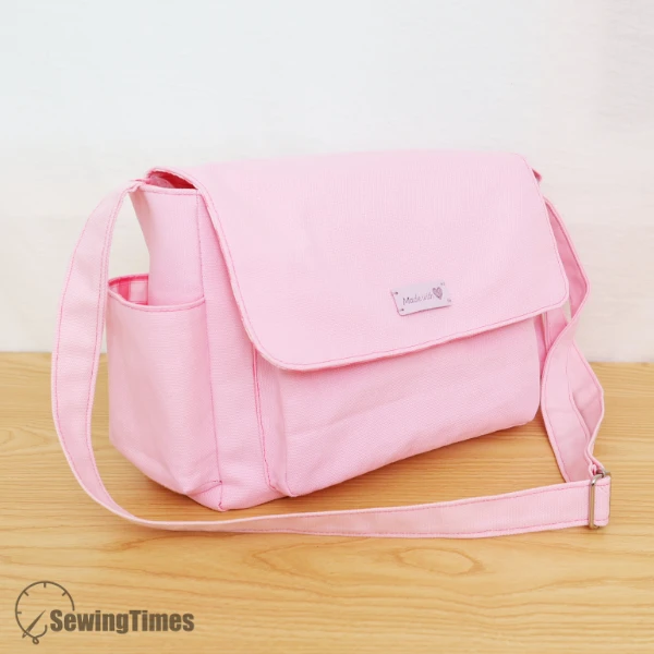 Canvas Messenger Bag PDF Sewing Pattern ST10042