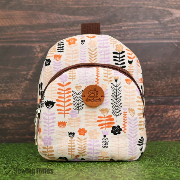 Mini Backpack Zipper Pouch PDF Sewing Pattern ST10142