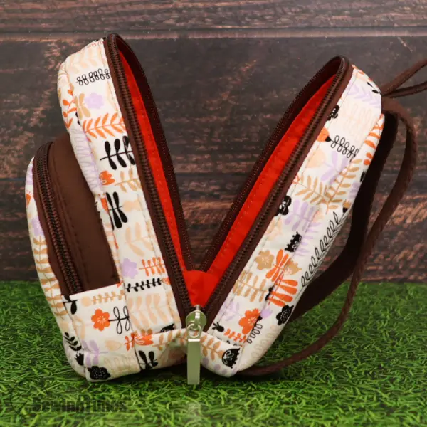 Mini Backpack Zipper Pouch PDF Sewing Pattern ST10142