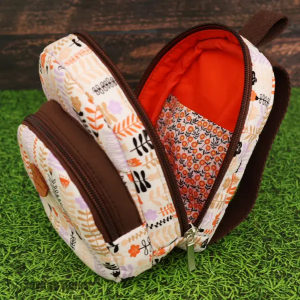 Mini Backpack Zipper Pouch PDF Sewing Pattern ST10142