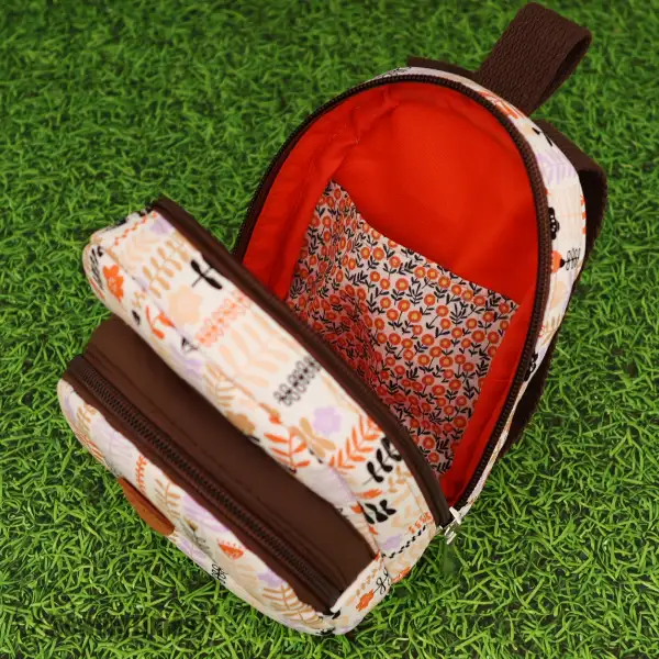 Mini Backpack Zipper Pouch PDF Sewing Pattern ST10142