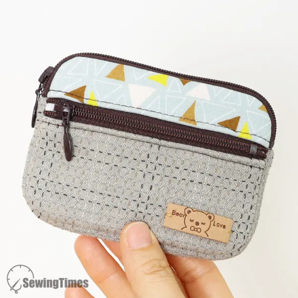 ST11929_MiniWalletwithDoubleZipper_02 Mini Wallet with Double Zipper PDF Sewing Pattern ST11929