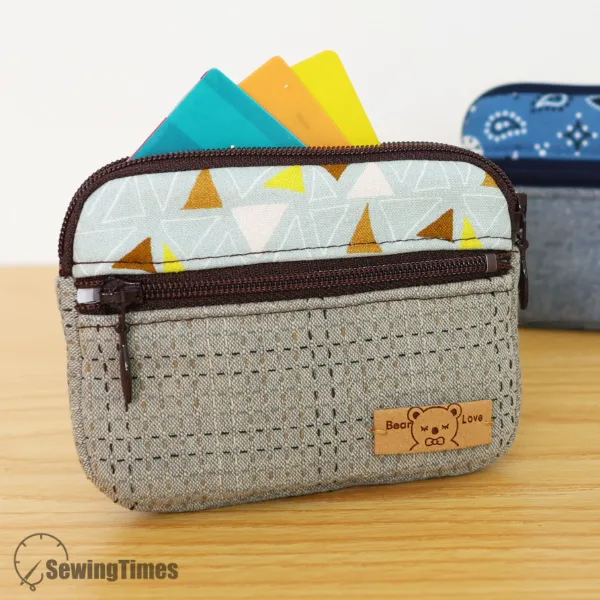 ST11929_MiniWalletwithDoubleZipper_04 Mini Wallet with Double Zipper PDF Sewing Pattern ST11929