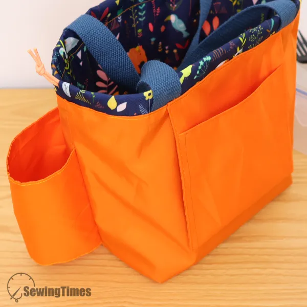 Waterproof Drawstring Lunch Bag PDF Sewing Pattern ST12029
