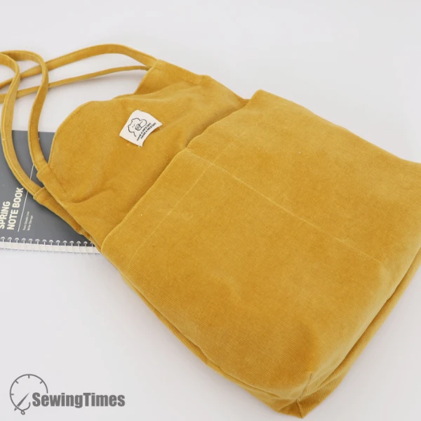 Corduroy Tote Bag PDF Sewing Pattern ST12535