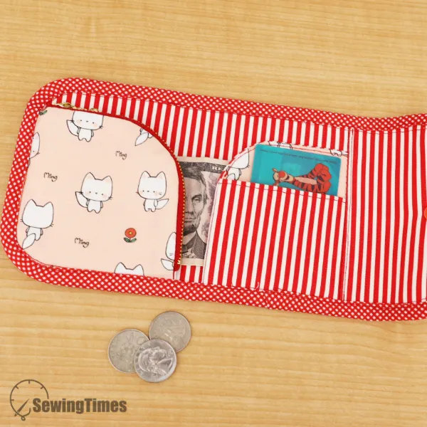 Trifold Kids Wallet PDF Sewing Pattern ST12829