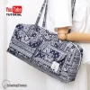 Denim Shoulder Bag PDF Sewing Pattern ST13335