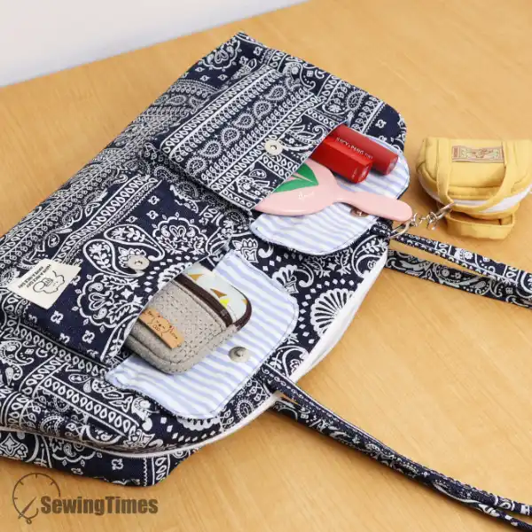 Denim Shoulder Bag PDF Sewing Pattern ST13335