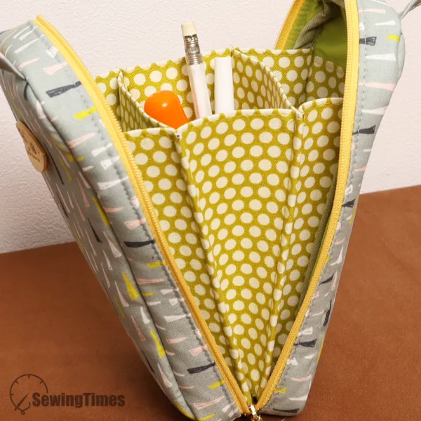 Multi-Section Pencil Case PDF Sewing Pattern ST13435
