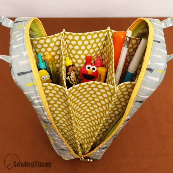 Multi-Section Pencil Case PDF Sewing Pattern ST13435