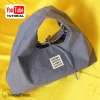 Triangle Denim Bag PDF Sewing Pattern ST13535