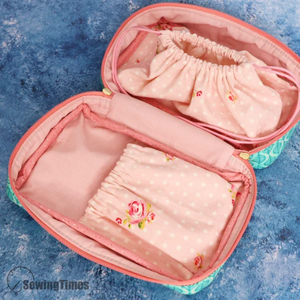 Drawstring Zipper Pouch PDF Sewing Pattern ST13635