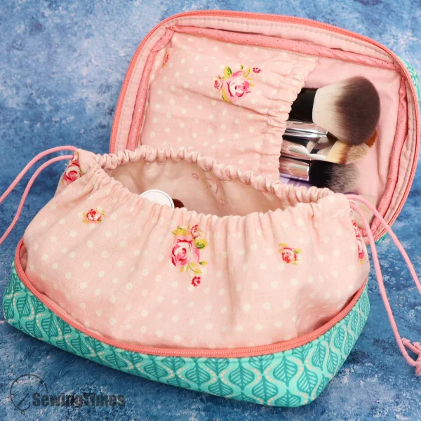 Drawstring Zipper Pouch PDF Sewing Pattern ST13635