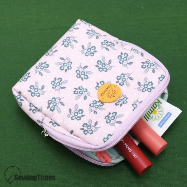 Compact Divided Pouch PDF Sewing Pattern ST13829