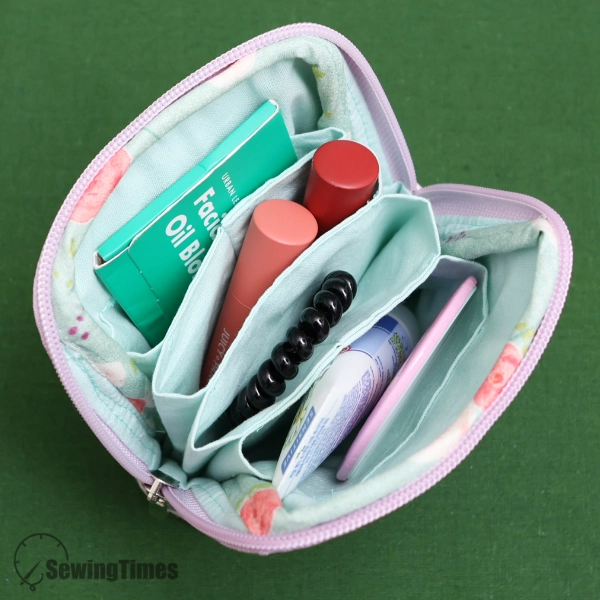 Compact Divided Pouch PDF Sewing Pattern ST13829