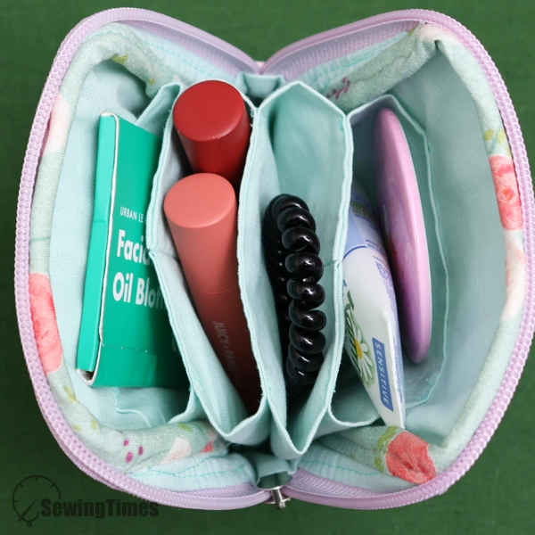 Compact Divided Pouch PDF Sewing Pattern ST13829