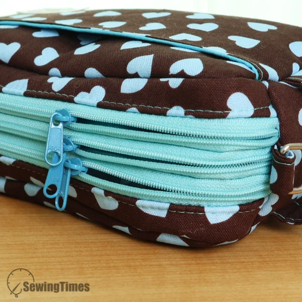 Triple-Zip Crossbody PDF Sewing Pattern ST14342