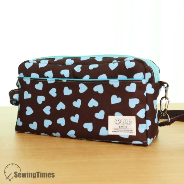 Triple-Zip Crossbody PDF Sewing Pattern ST14342