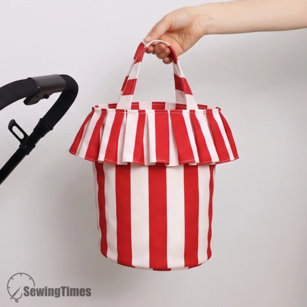 Stroller Bucket Bag PDF Sewing Pattern ST14542