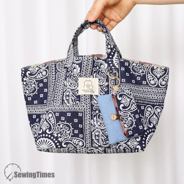 Carry-All Tote & Mini Pouch PDF Sewing Pattern ST14742
