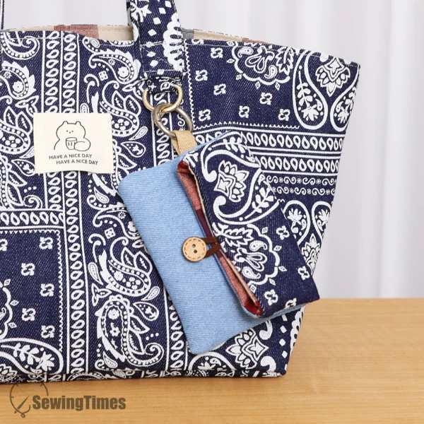 Carry-All Tote & Mini Pouch PDF Sewing Pattern ST14742