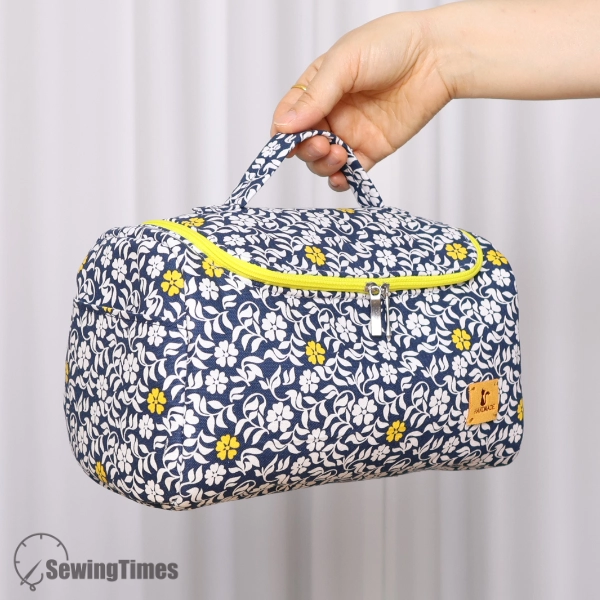 Open-Top Boxy Pouch PDF Sewing Pattern ST15042