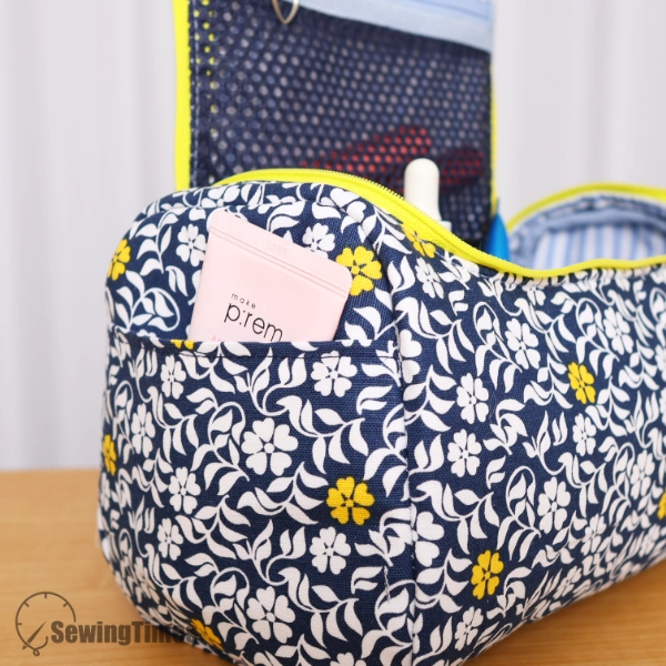 Open-Top Boxy Pouch PDF Sewing Pattern ST15042