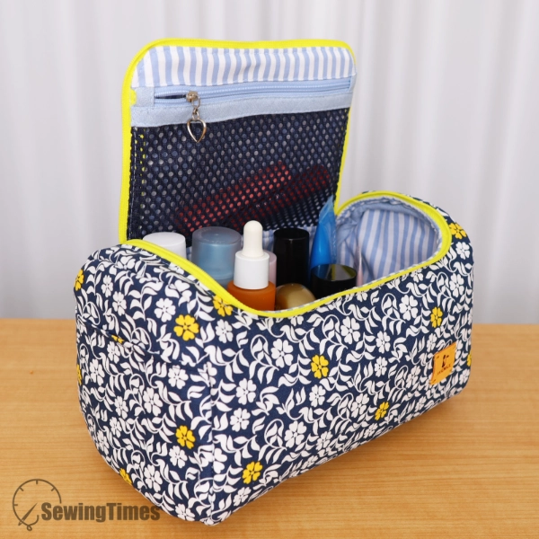 Open-Top Boxy Pouch PDF Sewing Pattern ST15042