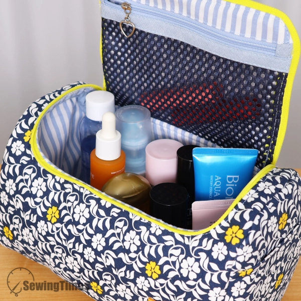 Open-Top Boxy Pouch PDF Sewing Pattern ST15042