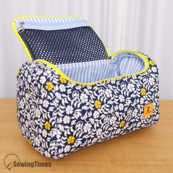Open-Top Boxy Pouch PDF Sewing Pattern ST15042