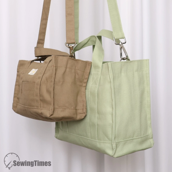 Wander Tote Bag - 2 Sizes PDF Pattern with Written Instructions STT0309