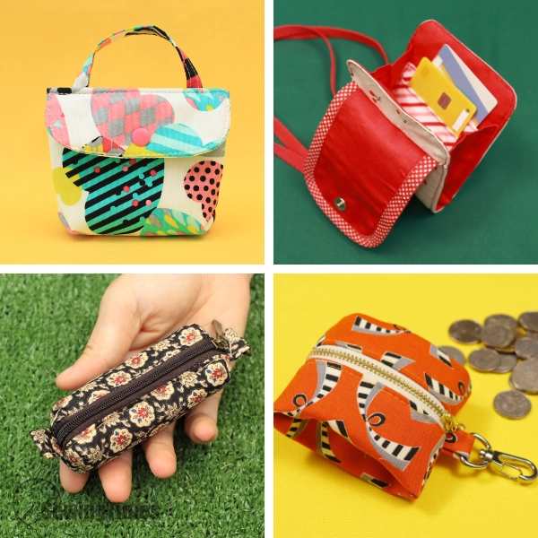[Bundle] 4 Easy Pouches PDF Patterns ST001S