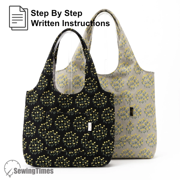 EchoShoulderBag_01 ECHO SHOULDER BAG PDF Pattern with Written Instructions STT0809
