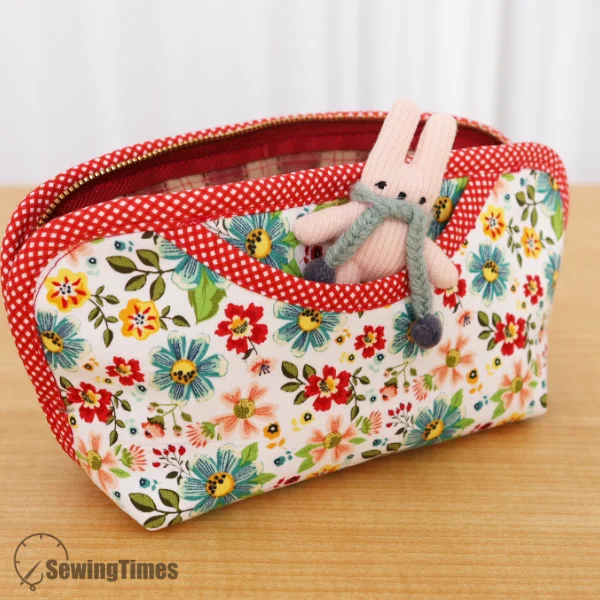 Pencil Case with Cute Pockets PDF Sewing Pattern ST15129