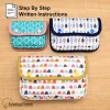 Grove Snap Pouch - 3 Sizes PDF Pattern with Written Instructions STT1007