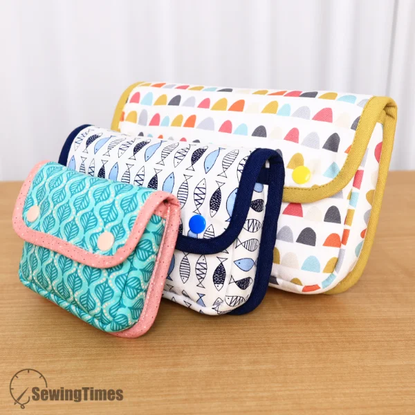 Grove Snap Pouch - 3 Sizes PDF Pattern with Written Instructions STT1007