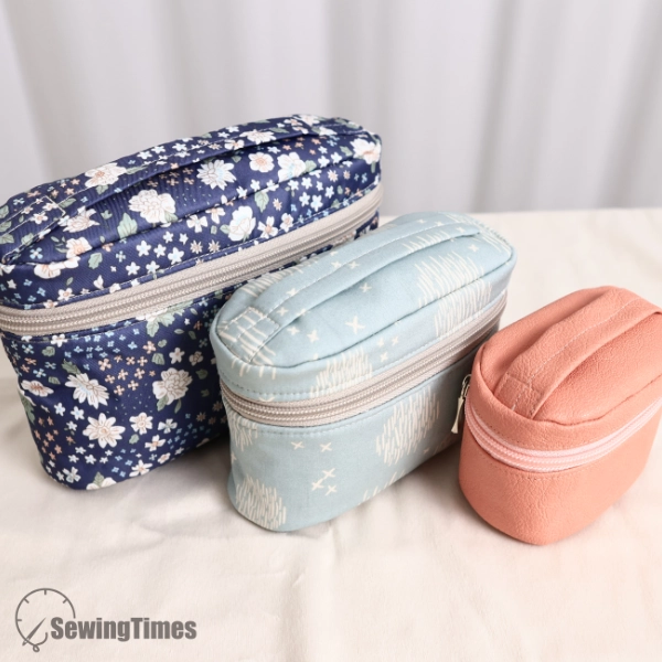 Ember Makeup Bag - 3 Sizes PDF Pattern