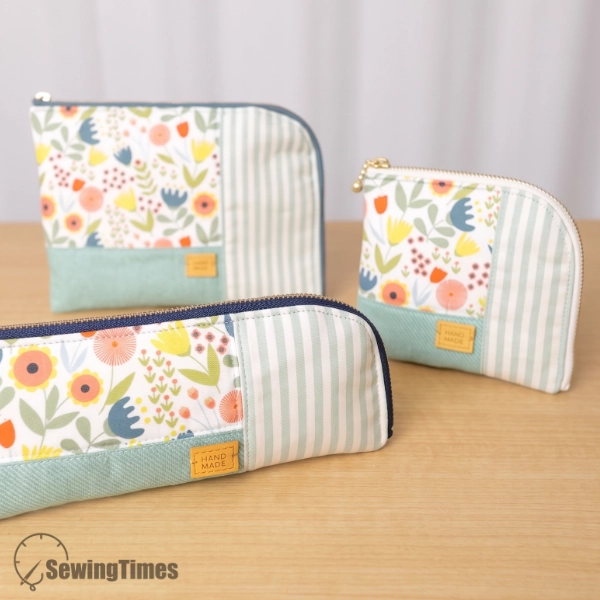 Fluke Zipper Pouch - 3 Sizes PDF Pattern