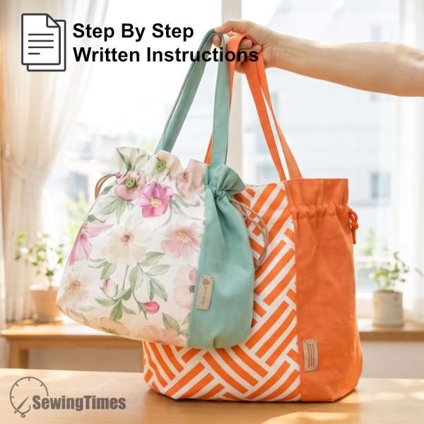 Grace Tote Bag_2 Sizes PDF Pattern