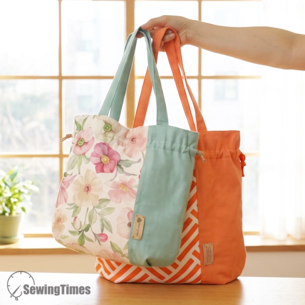 GraceToteBag_07 Grace Tote Bag_2 Sizes PDF Pattern
