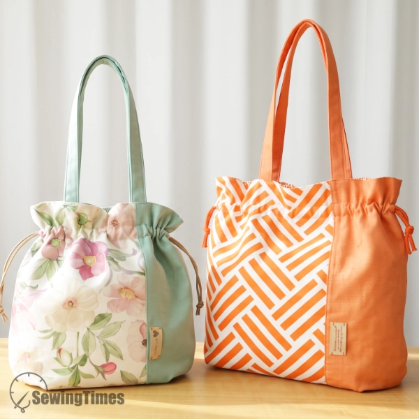 GraceToteBag_08 Grace Tote Bag_2 Sizes PDF Pattern
