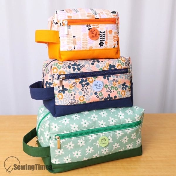 HazelZipperBag_12 Hazel Zipper Bag - 3 Sizes PDF Pattern